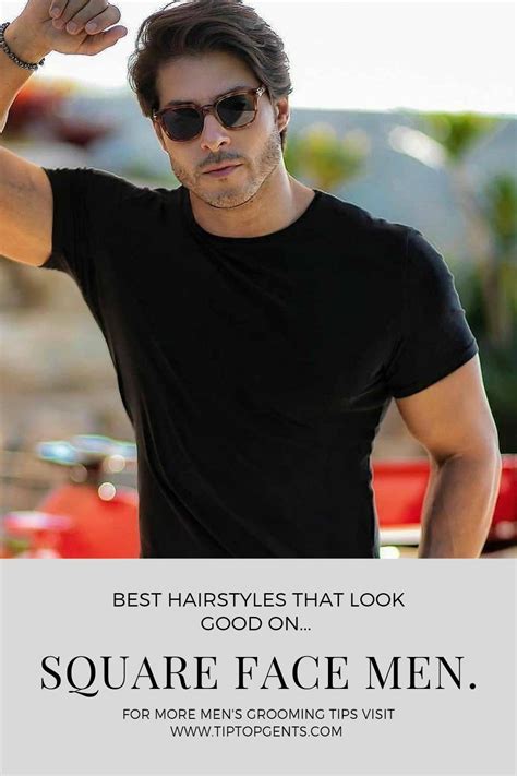 Best hairstyles for square face shape men – Artofit