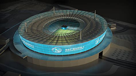 Hilo de presentaciones de diseño de estadio/arena, stadio san paolo ...