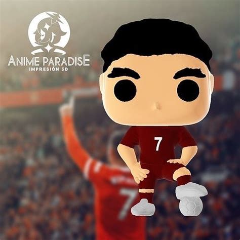 Funko Cristiano Ronaldo 3D model 3D printable | CGTrader