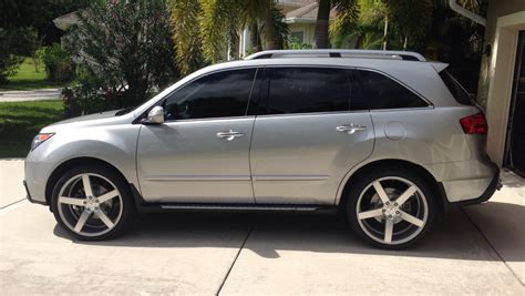 Acura MDX custom wheels VOSSEN CV3 22x, ET , tire size / R22. x ET