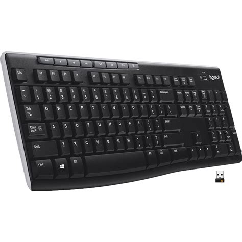 Used Logitech K270 Wireless USB Keyboard 920-003051 B&H Photo