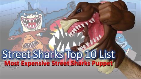 Street Sharks Puppet Top 10 Most Expensive - YouTube