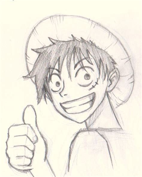 Monkey D. Luffy Drawing Photo - Drawing Skill