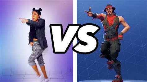 DANCE CHALLENGE In Fortnite - YouTube