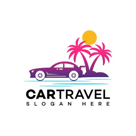 car travels logo Icon Brand Identity Sign Symbol 39646491 Vector Art at ...