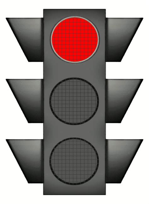 Red Traffic Light Image - ClipArt Best