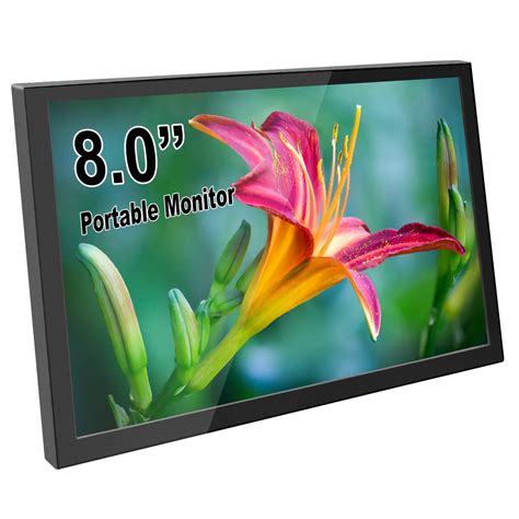 【にございま】 ELECROW 8 Inch Touchscreen Monitor Portable Screen HDMI ...