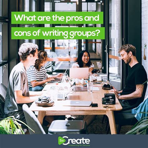 Writing groups can be a good place to go for inspiration, feedback ...