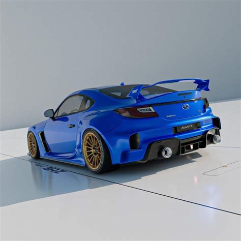 2023 Subaru BRZ STI "Turbo" Unofficially Makes Up for the Lost WRX STI