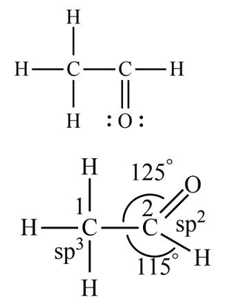 Construct the Lewis formula and a three-dimensional structure for the ...