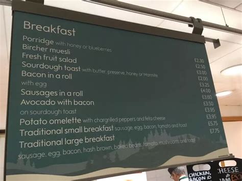 Supermarket café breakfasts ranked - the good, the greasy, and the ...