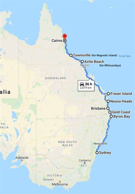 Ultimate East Coast Of Australia Road Trip Itinerary