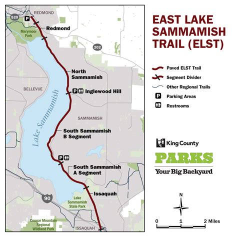 Now open! King County completes East Lake Sammamish Trail, contributing ...