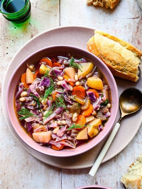 Red Cabbage Soup - Crowded Kitchen