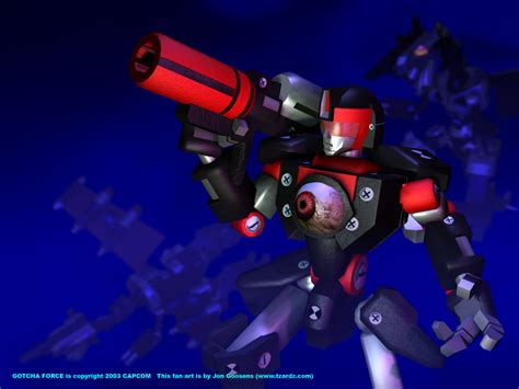 Gotcha Force Fan Art-Proto Red by whodagoose on deviantART