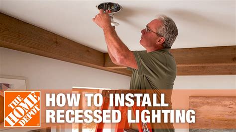 Can you install can lights in existing ceiling - porink