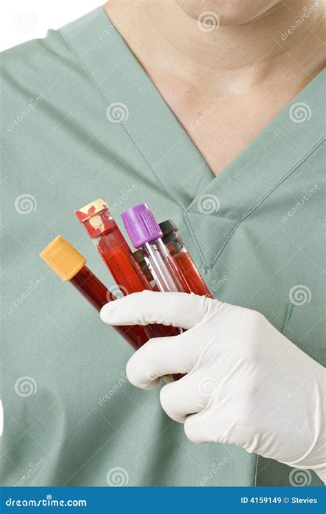 Vials of Blood for the Lab stock image. Image of medicine - 4159149