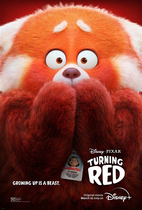 Turning Red coming to Disney+ on Friday, March 11, 2022