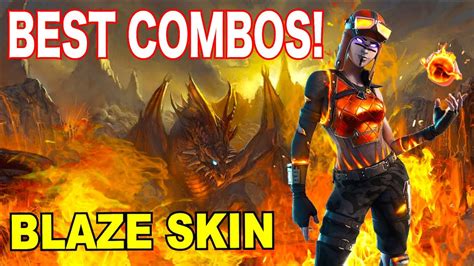 Best Setups/Combos For New Fortnite Blaze Skin! Renegade Raider Blaze ...