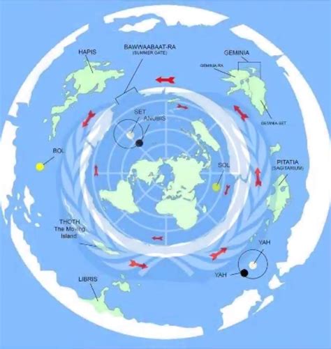 Un Map Flat Earth Map - United States Map