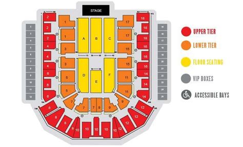 M&S Bank Arena Liverpool - Layouts