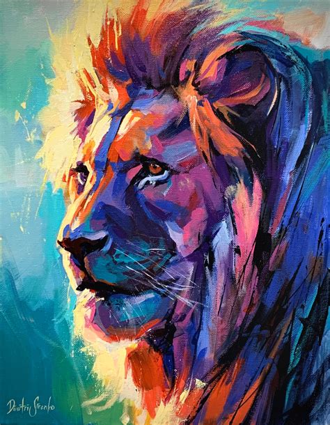 THE KING Print Lion Print Lion Wall Art Lion Artwork Lion - Etsy