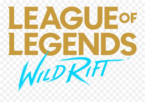 League Of Legends Wild Rift Logo - Calligraphy Emoji,League Of Legends ...