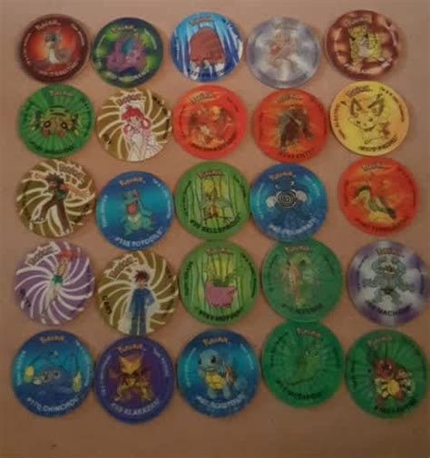 Pokemon tazos set 5 not full collection 25 tazos in South Africa ...