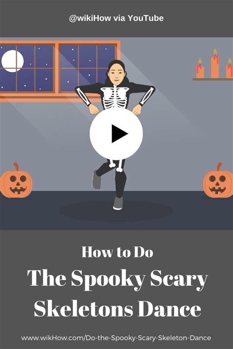 How to Do the Spooky Scary Skeletons Dance | Halloween songs, Skeleton ...