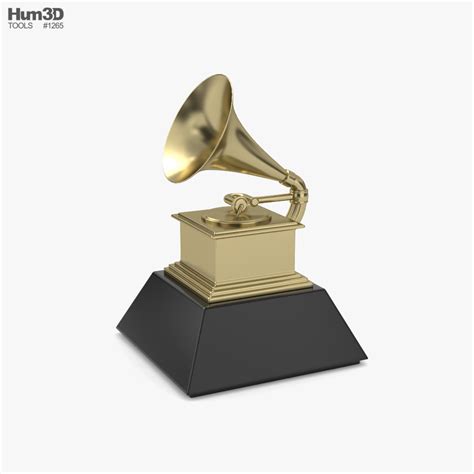 Grammy Award Trophy 3D модель - Хобби и Быт на Hum3D