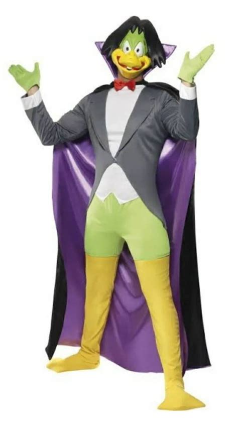 Count Duckula Costume Adult Cartoon Vampire Halloween Cosplay - Etsy