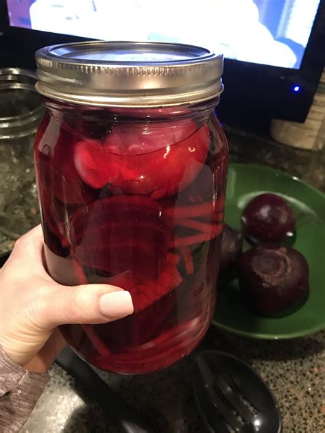 Refrigerator Pickled Beets & Onions with Hard Boiled Eggs | The Canning ...