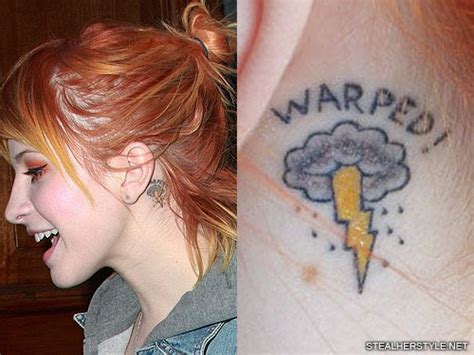 Hayley Williams' Tattoos & Meanings | Steal Her Style