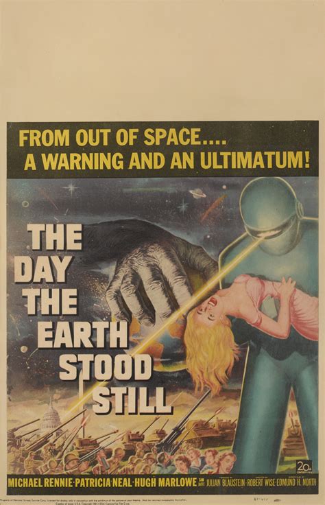 The Day the Earth Stood Still (1951), poster, US | Original Film ...