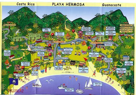 Mapa De Panama Playas