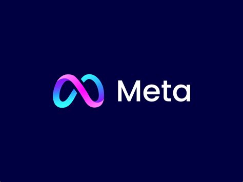 Meta logo by Nikoloz Narsia on Dribbble