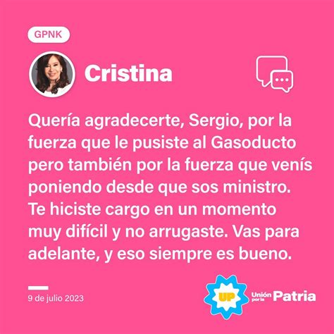 Unión por la Patria 🇦🇷 on Twitter: "• @CFKArgentina 🇦🇷 # ...