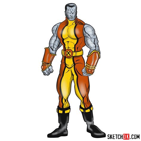 How to Draw Colossus: Explore This Powerful Marvel Character