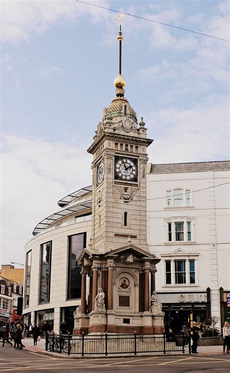 Jubilee Clock Tower on Queen's Rd and North St, Brighton. | Clock tower ...