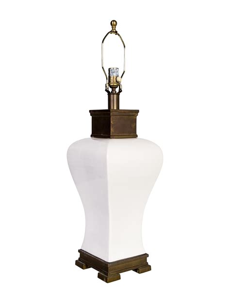 Lighting Visual Comfort Table Lamp - White Table Lamps, Lighting ...