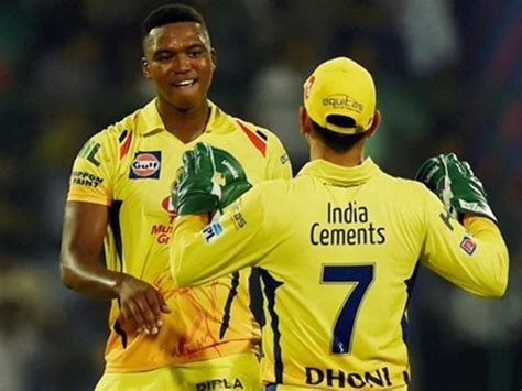 Lungi Ngidi credits MS Dhoni for making him believe in himself says IPL ...