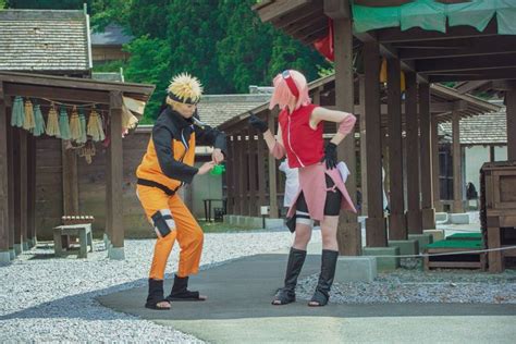 Sakura Haruno Cosplay - Cute Family Cosplaying as Team 7