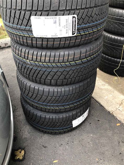 For Sale: Brand new 245-35-19 continental winter contact tires