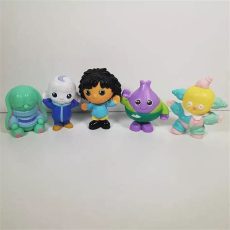 FULL SET OF 5 CBeebies Moon And Me Plastic Toy Figures £17.99 - PicClick UK