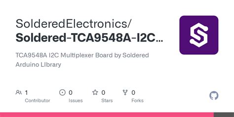 GitHub - SolderedElectronics/Soldered-TCA9548A-I2C-Multiplexer-Arduino ...