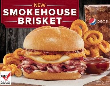 Arby's New Smokehouse Brisket Sandwich | The Review Wire