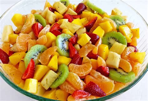 Tropical Fruit Salad - Valya's Taste of Home