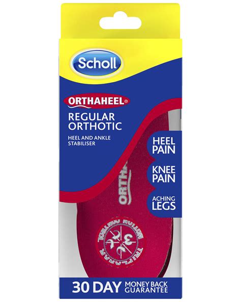 Scholl Orthaheel Regular Orthotic Small - Goldfields Pharmacy