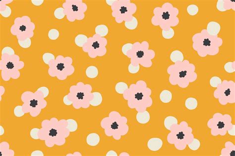 Vintage Polka Dots Wallpaper