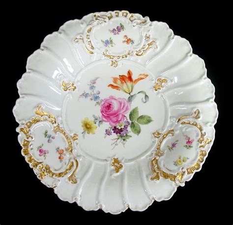 Dresden Porcelain Plate | Antique porcelain, Plates, Dresden porcelain